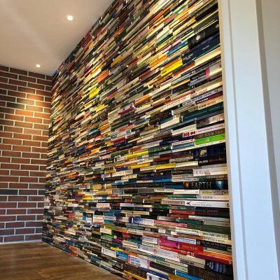 Paperback wall